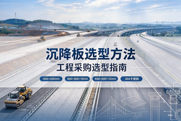 栖霞沉降板选择方法