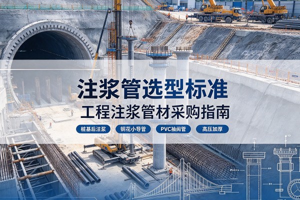 栖霞注浆管选型标准